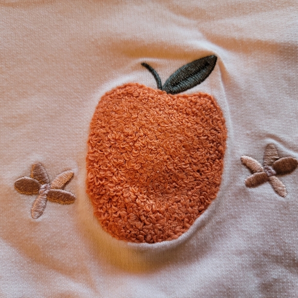 NWT Baby Sweater with Peach Design ~ 18 months - Picture 3 of 5